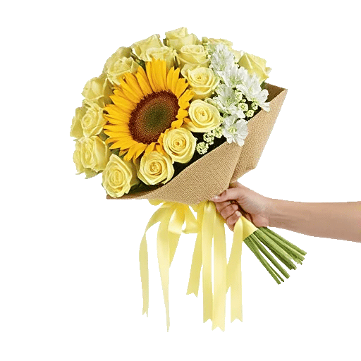 Amber Sunflower Glow