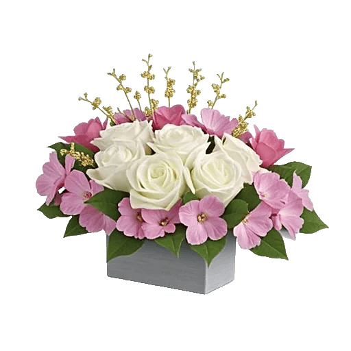 Blush Romantic Centerpiece