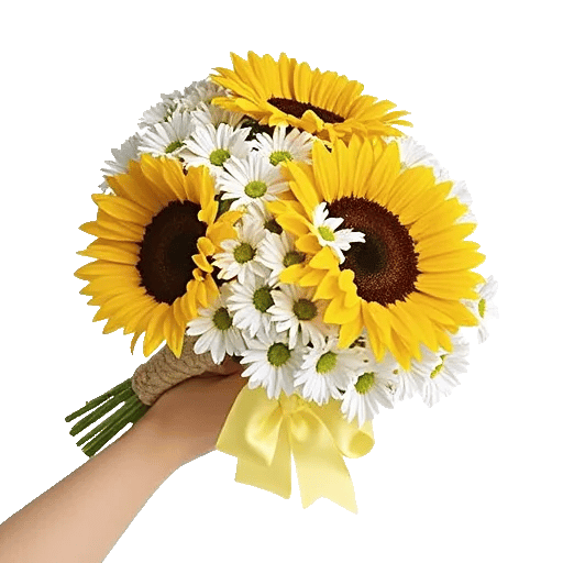 Golden Sunflower Bouquet