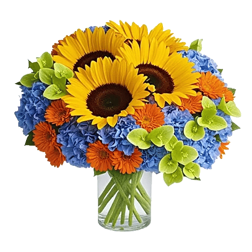 Radiant Bloom Cascade