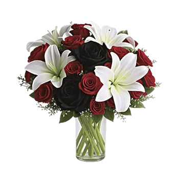 Crimson Blossom Harmony