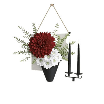 Crimson Blossom Harmony