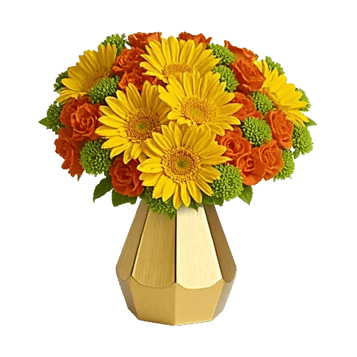 Golden Petal Harmony