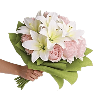 Graceful Lily Display
