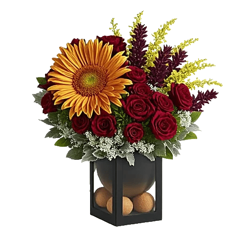 Crimson Blossom Harmony