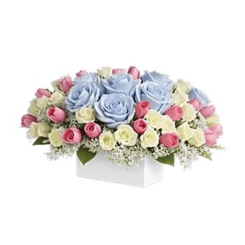 Blush Romantic Centerpiece