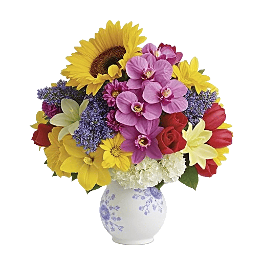 Radiant Bloom Cascade