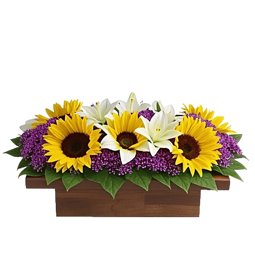 Golden Sunflower Bouquet