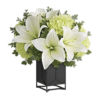 Graceful Lily Display