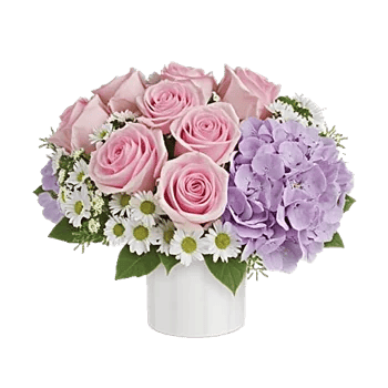 Blush Romantic Centerpiece