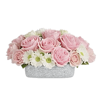 Blush Romantic Centerpiece