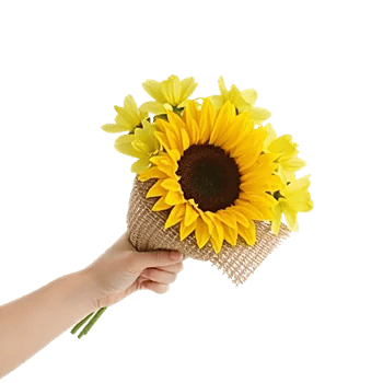 Golden Sunflower Bouquet