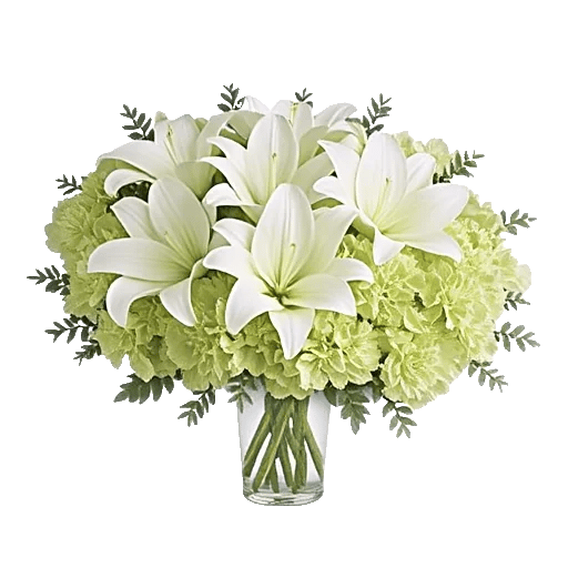 Graceful Lily Display