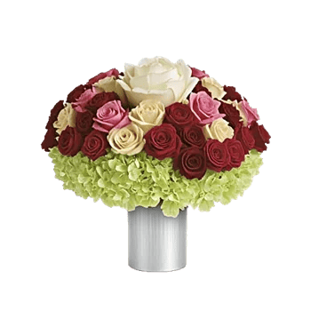 Blush Romantic Centerpiece
