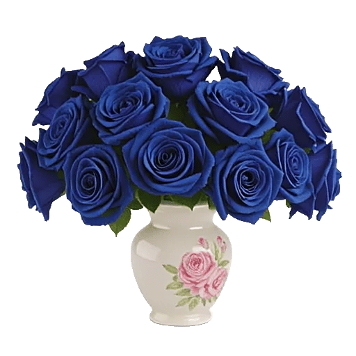 Elegant Blue Roses