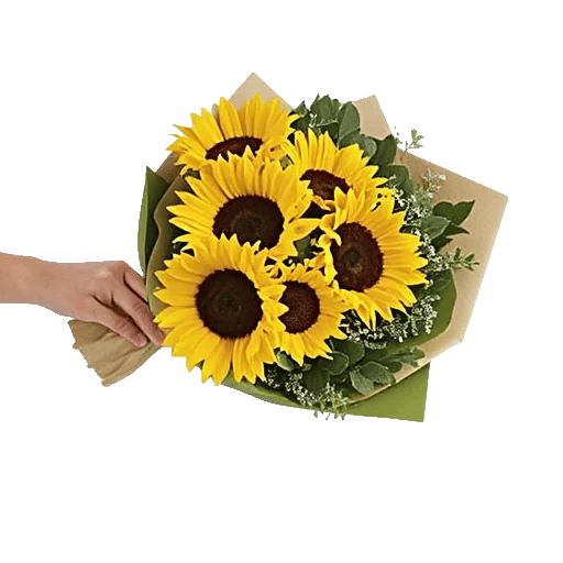 Golden Sunflower Bouquet