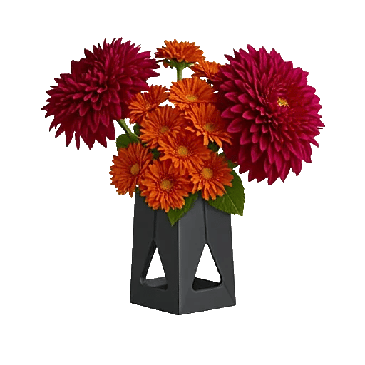 Crimson Blossom Harmony