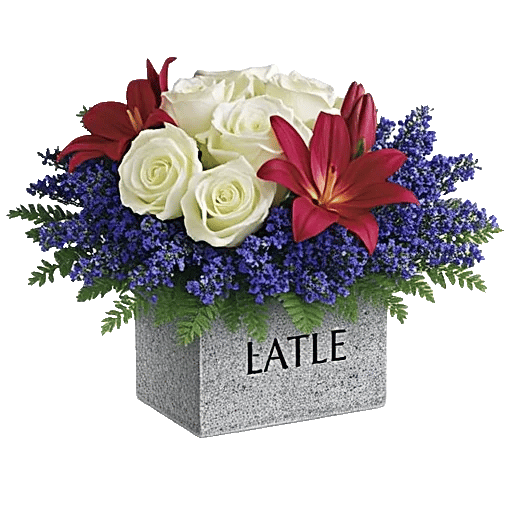 Graceful Lily Display